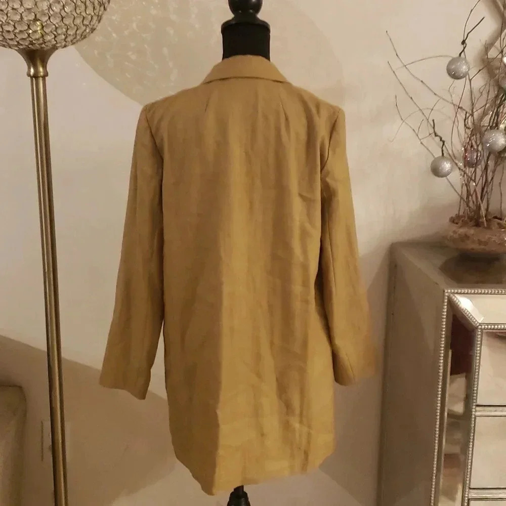 Theory Linen Open Front Cardigan Size P Nwot - image 7